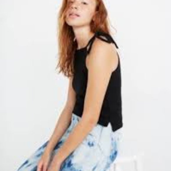 Madewell textured halter tank szS - Picture 9 of 9